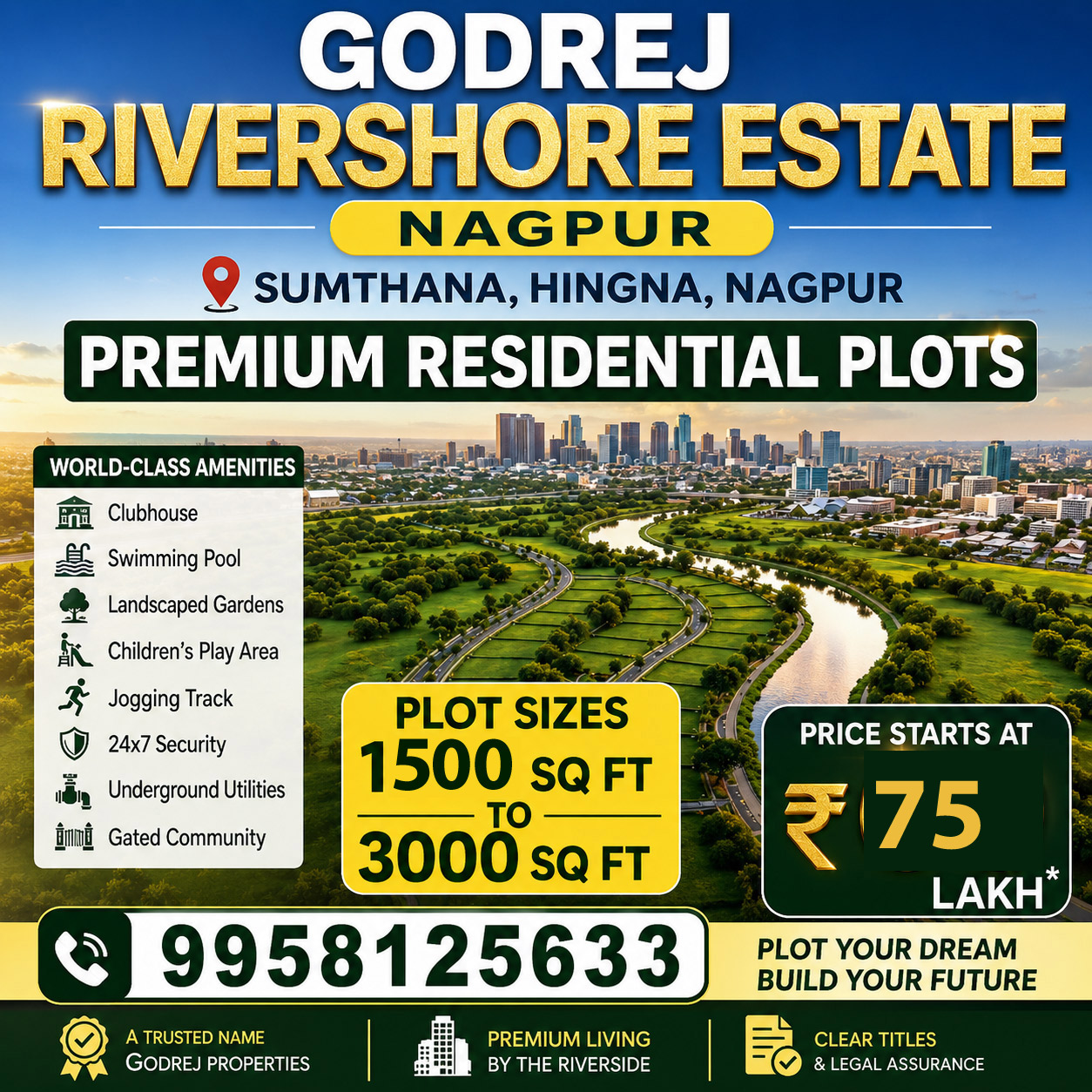 Godrej Rivershore Estate Plots